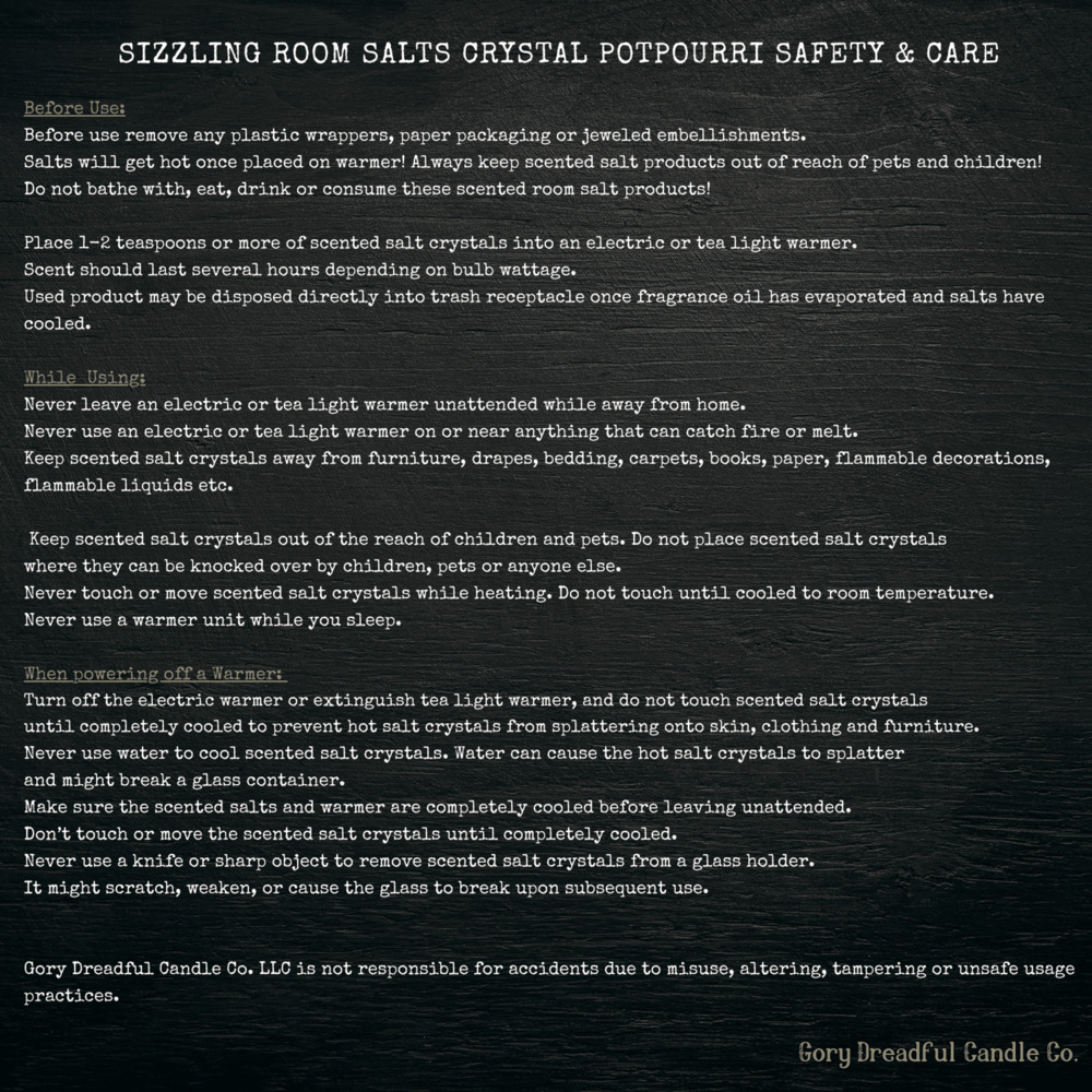 DISCOVERY SET: The Mystery Dozen Sizzling Room Salt Crystal Potpourri - Picture 6 of 6